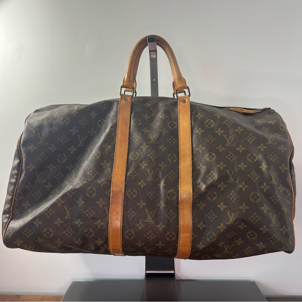 Authentic Louis Vuitton keepall 55 vintage